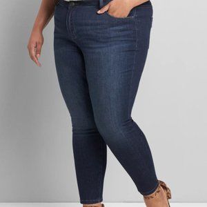 Lane Bryant Essential Denim Mid-Rise Skinny Jean